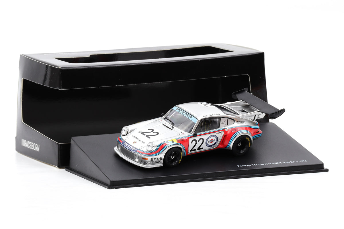 1:43 Porsche 911 Carrera RSR Turbo 2.1 #22 – Le Mans 1974 – Altaya – Porsche Museum Raceborn