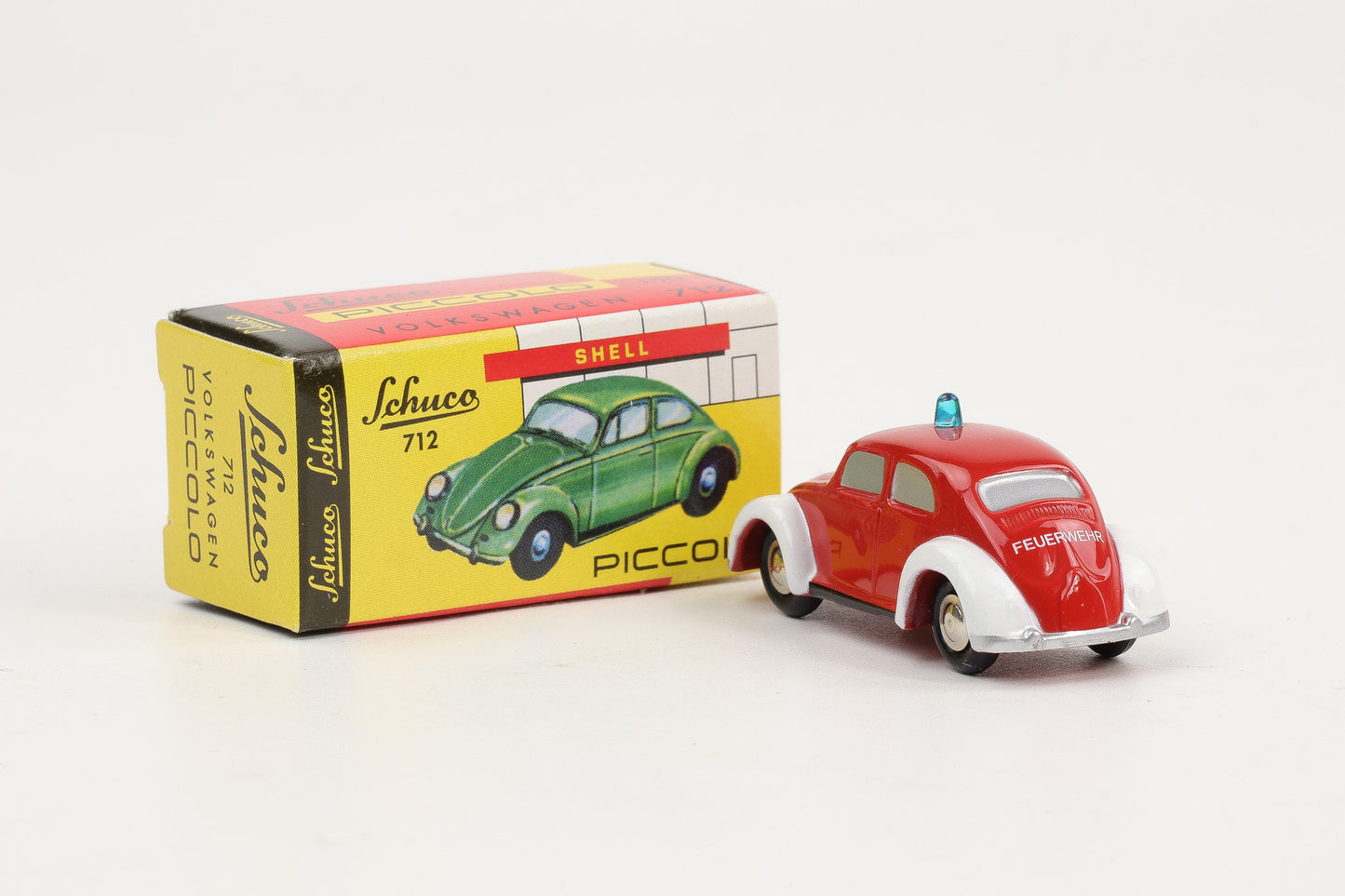 1:90 Schuco Piccolo VW Käfer Feuerwehr rot Art.Nr. 01267