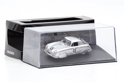 1:43 Porsche 356 SL #46 – 24h Le Mans 1951 Veuillet Mouche Altaya Museum