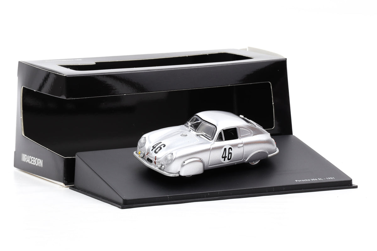 1:43 Porsche 356 SL #46 – 24h Le Mans 1951 Veuillet Mouche Altaya Museum
