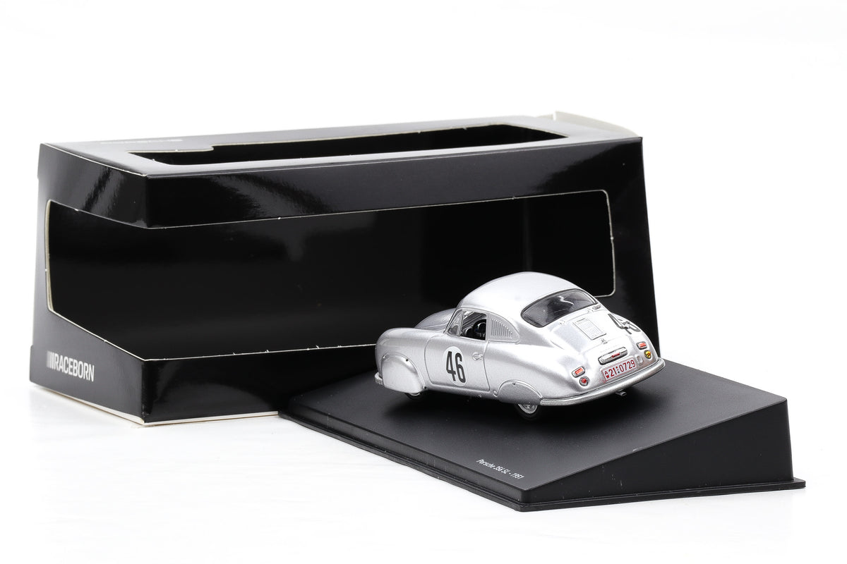 1:43 Porsche 356 SL #46 – 24h Le Mans 1951 Veuillet Mouche Altaya Museum