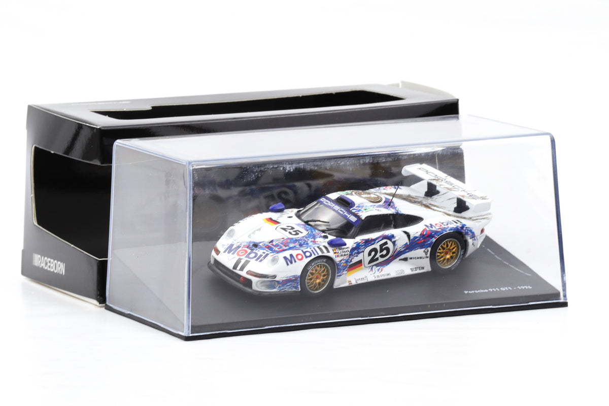 1:43 Porsche 911 GT1 #25 24h Le Mans 1996 Stuck / Wollek / Boutsen Museum Raceborn