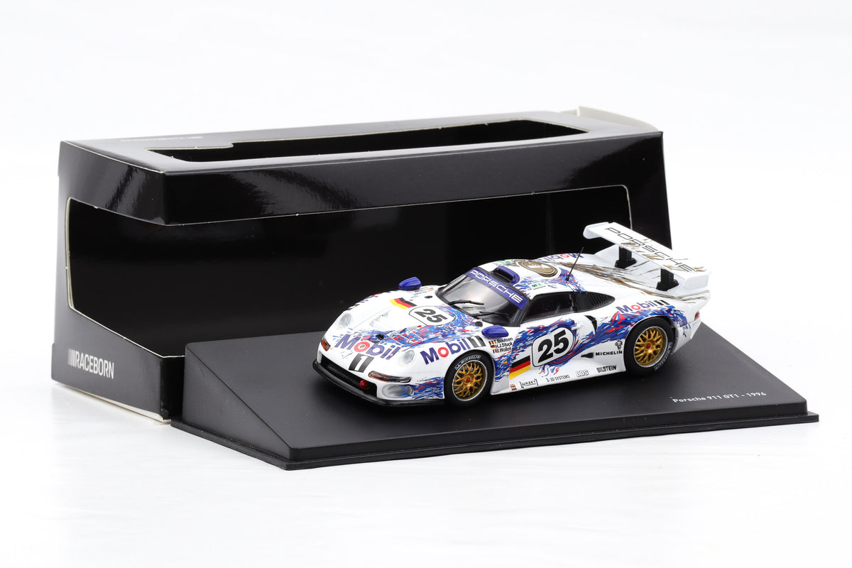 1:43 Porsche 911 GT1 #25 24h Le Mans 1996 Stuck / Wollek / Boutsen Museum Raceborn