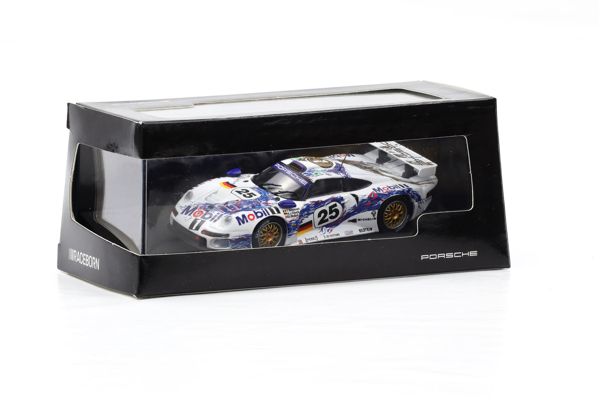1:43 Porsche 911 GT1 #25 24h Le Mans 1996 Stuck / Wollek / Boutsen Museum Raceborn