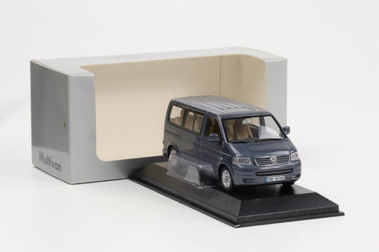 1:43 Minichamps Volkswagen VW Multivan grau 842 9021 26 Dealer
