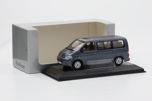 1:43 Minichamps Volkswagen VW Multivan grau 842 9021 26 Dealer