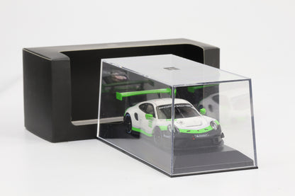 1:43 Minichamps Porsche 911 GT3 R weiß-grün-schwarz Dealer WAP 020 912 0K