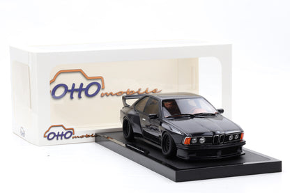 1:18 Otto Mobile BMW 635 CSI E24 Widebody by Coutner deep blue 2021 OT1184