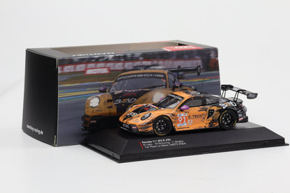 1:43 IXO Manthey Porsche 911 GT3 R #91 Class Winner 24h LeMans 2024