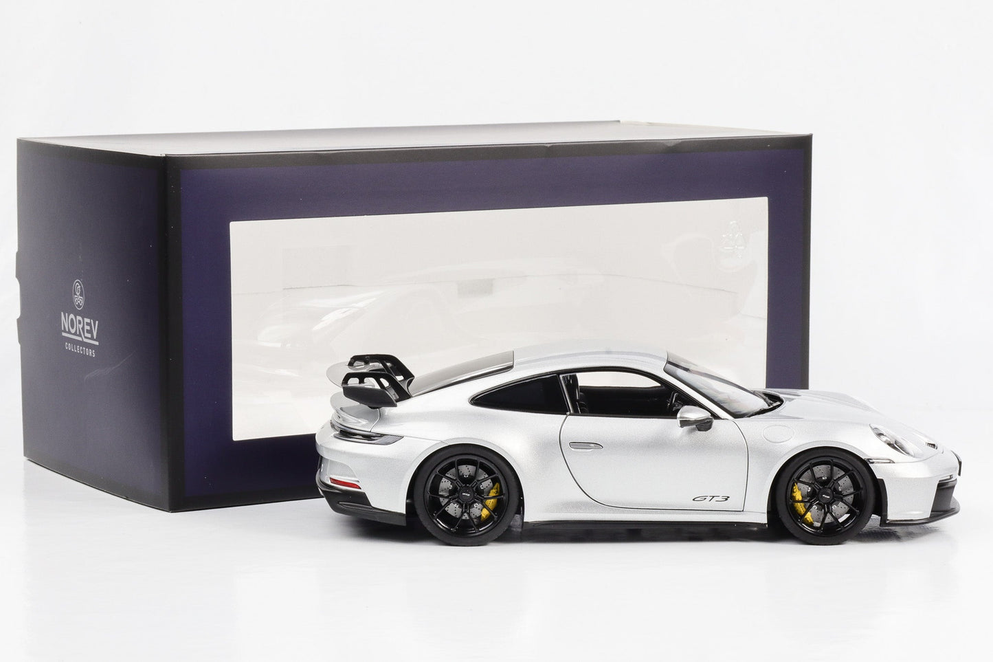 1:18 Porsche 911 992 GT3 2021 silber full opening Norev 187380 limited