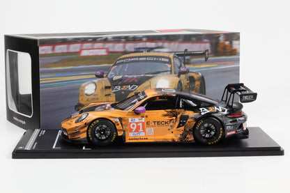 1:18 IXO Manthey Porsche 911 GT3 R #91 Class Winner 24h LeMans 2024 LMGT3