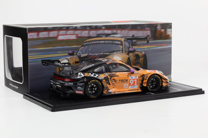1:18 IXO Manthey Porsche 911 GT3 R #91 Class Winner 24h LeMans 2024 LMGT3