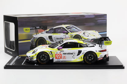1:18 IXO Manthey Racing Porsche 911 GT3 R #92 24h LeMans 2024 LMGT3