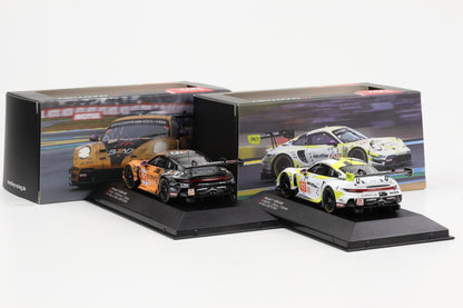 1:43 IXO Manthey Porsche Racing Set 911 GT3 R #91 #92 24h LeMans 2024