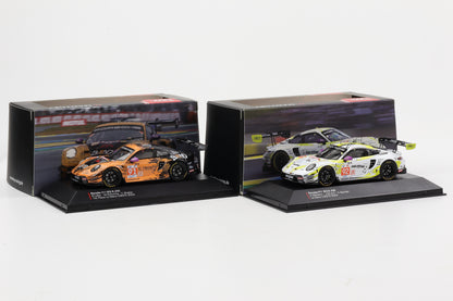 1:43 IXO Manthey Porsche Racing Set 911 GT3 R #91 #92 24h LeMans 2024