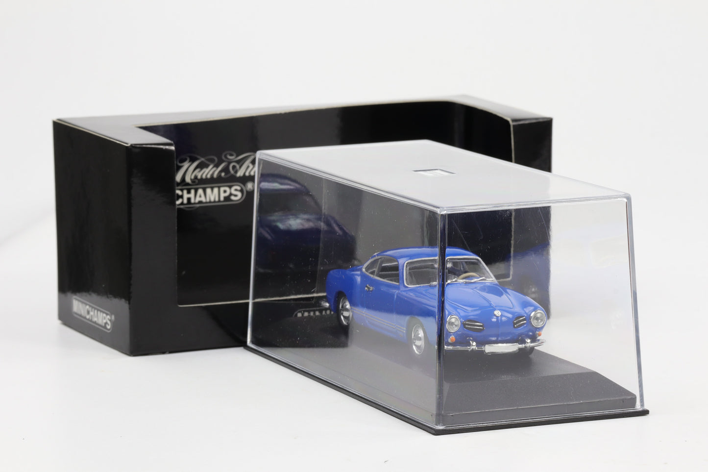 1:43 Minichamps VW Karmann Ghia Coupe 1955 blau