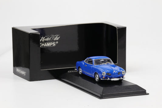 1:43 Minichamps VW Karmann Ghia Coupe 1955 blau