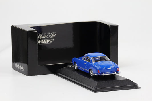 1:43 Minichamps VW Karmann Ghia Coupe 1955 blau