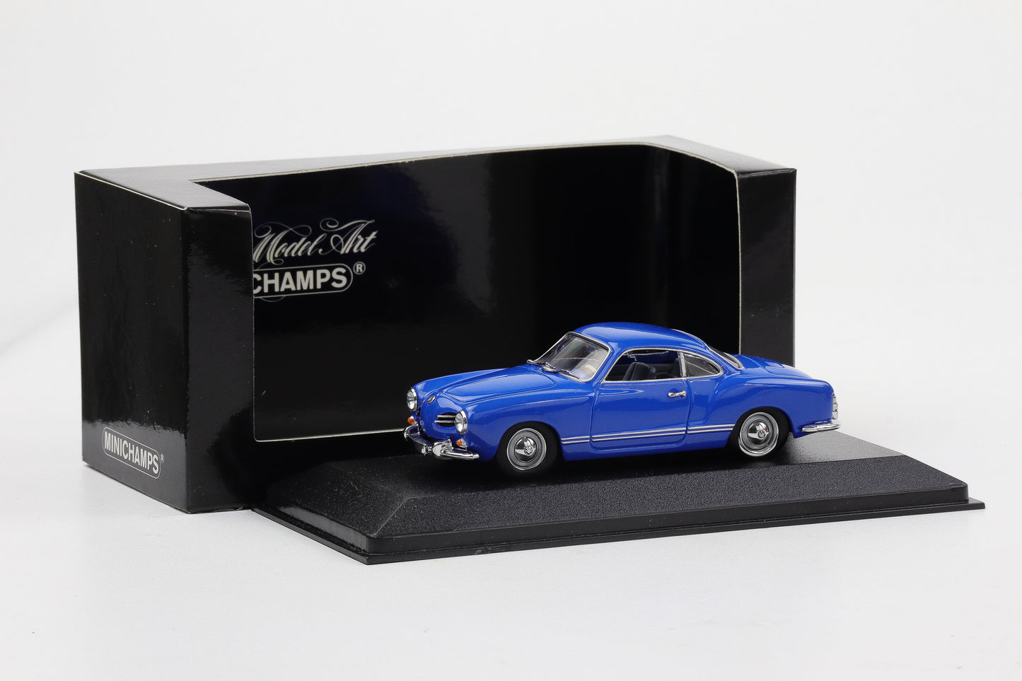 1:43 Minichamps VW Karmann Ghia Coupe 1955 blau