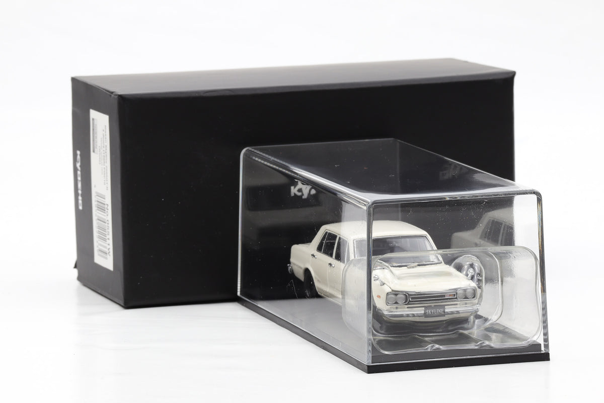 1:43 Kyosho Nissan Skyline 2000 GT-R (PGC10) 1969 white Wide Wheel