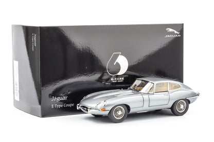 1:18 Jaguar E-Type Coupe RHD Series 1 1961 dark grey metallic Kyosho full opening