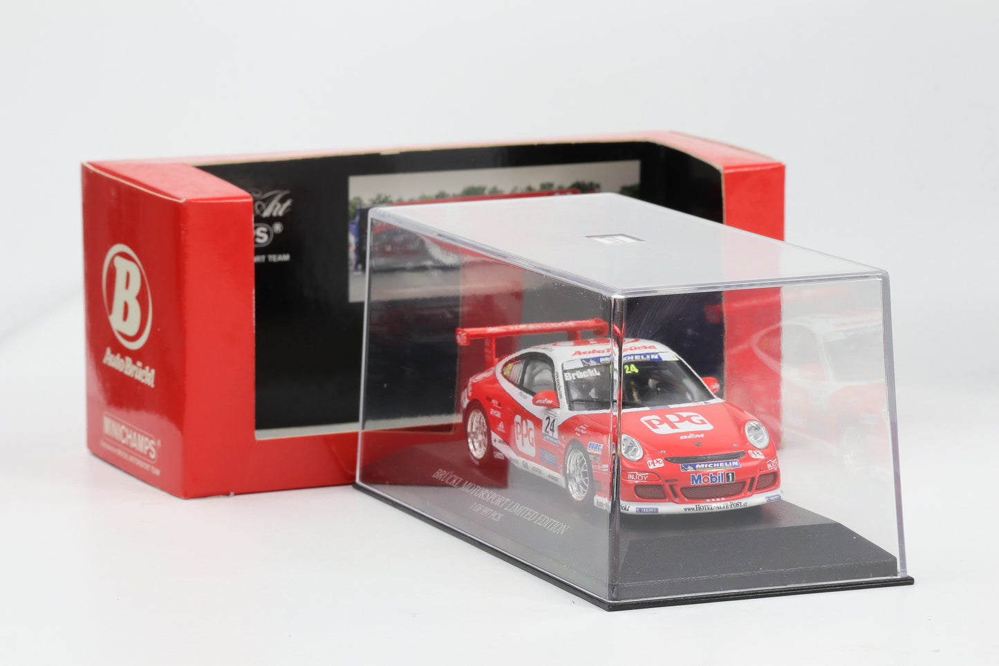 1:43 Minichamps Porsche 911 GT3 Carrera Cup 2006 Brückl Motorsport PROMO