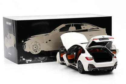 1:18 Minichamps BMW i4 M50 G26 Gran Coupé 2022 white metallic