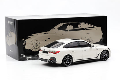 1:18 Minichamps BMW i4 M50 G26 Gran Coupé 2022 white metallic