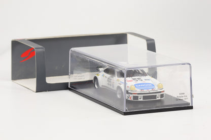 1:43 Spark Porsche 911 934 RSR weiß #55 Le Mans 1977 Danone S5090