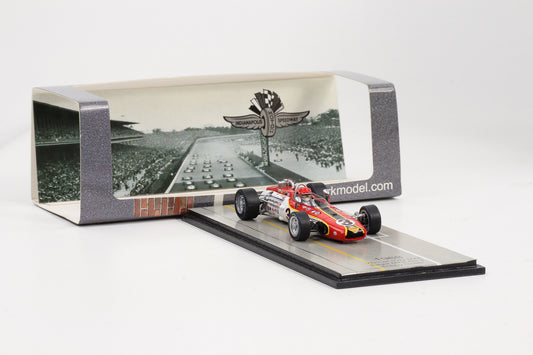 1:43 Spark 1968 Winner Indy 500 Eagle MK4 No. 3 Bobby Unser