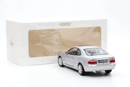1:18 Norev Mercedes-Benz CLK C208 Coupe 2000 Brilliant silver metallic 183335