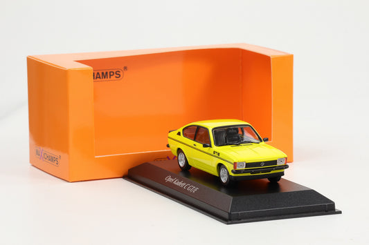 1:43 Minichamps Opel Kadett C GT/E 1978 gelb Maxichamps