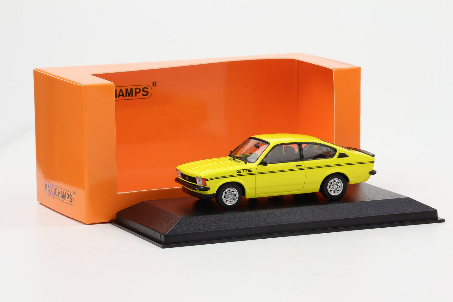 1:43 Minichamps Opel Kadett C GT/E 1978 gelb Maxichamps