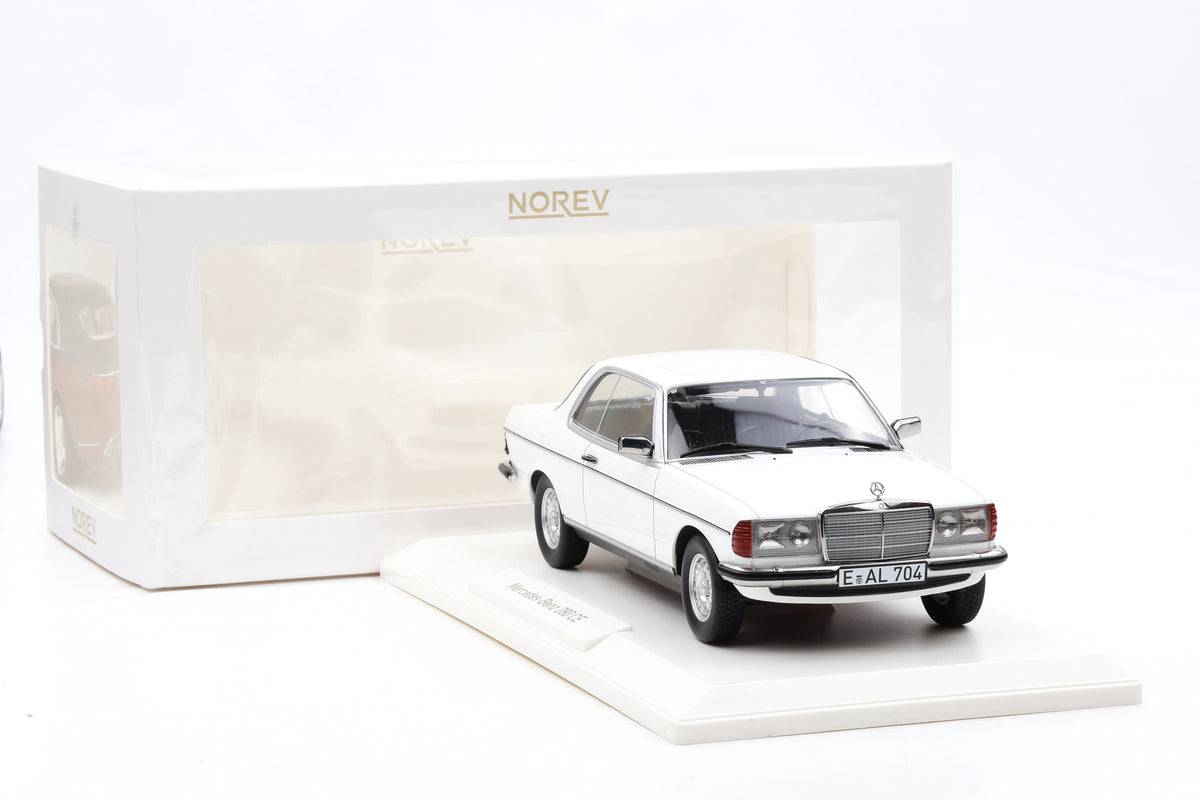 1:18 Norev Mercedes-Benz 280 CE Coupe C123 1980 Classic white 183986