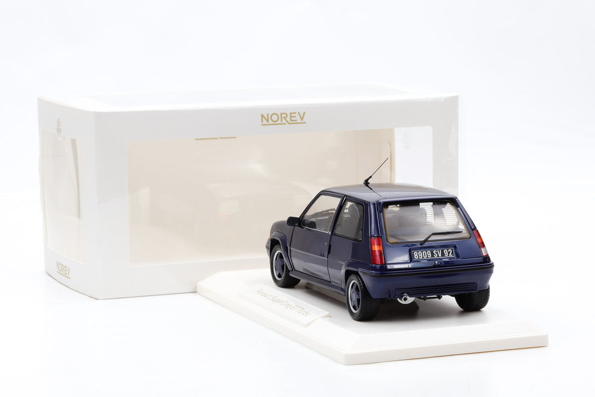 1:18 Norev Norev Renault Supercinq GT Turbo 1989 Alain Oreille dark blue