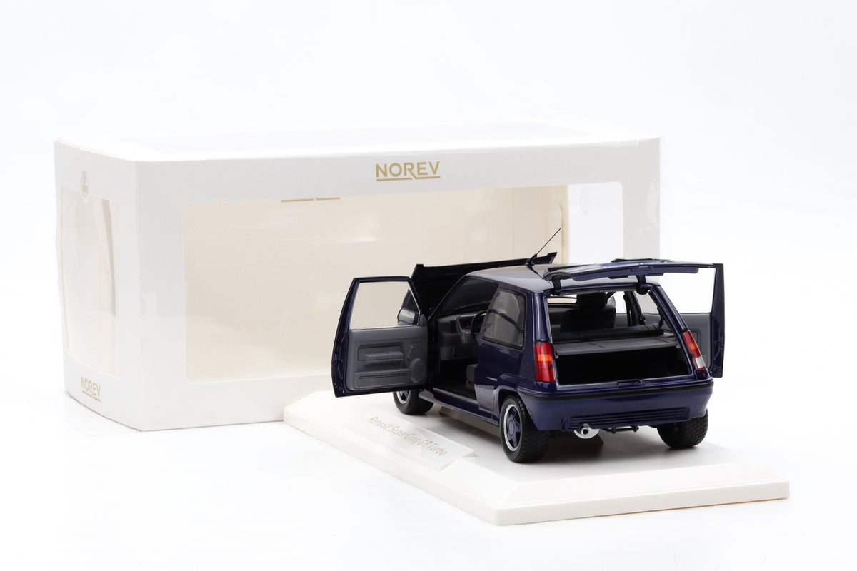 1:18 Norev Norev Renault Supercinq GT Turbo 1989 Alain Oreille dark blue