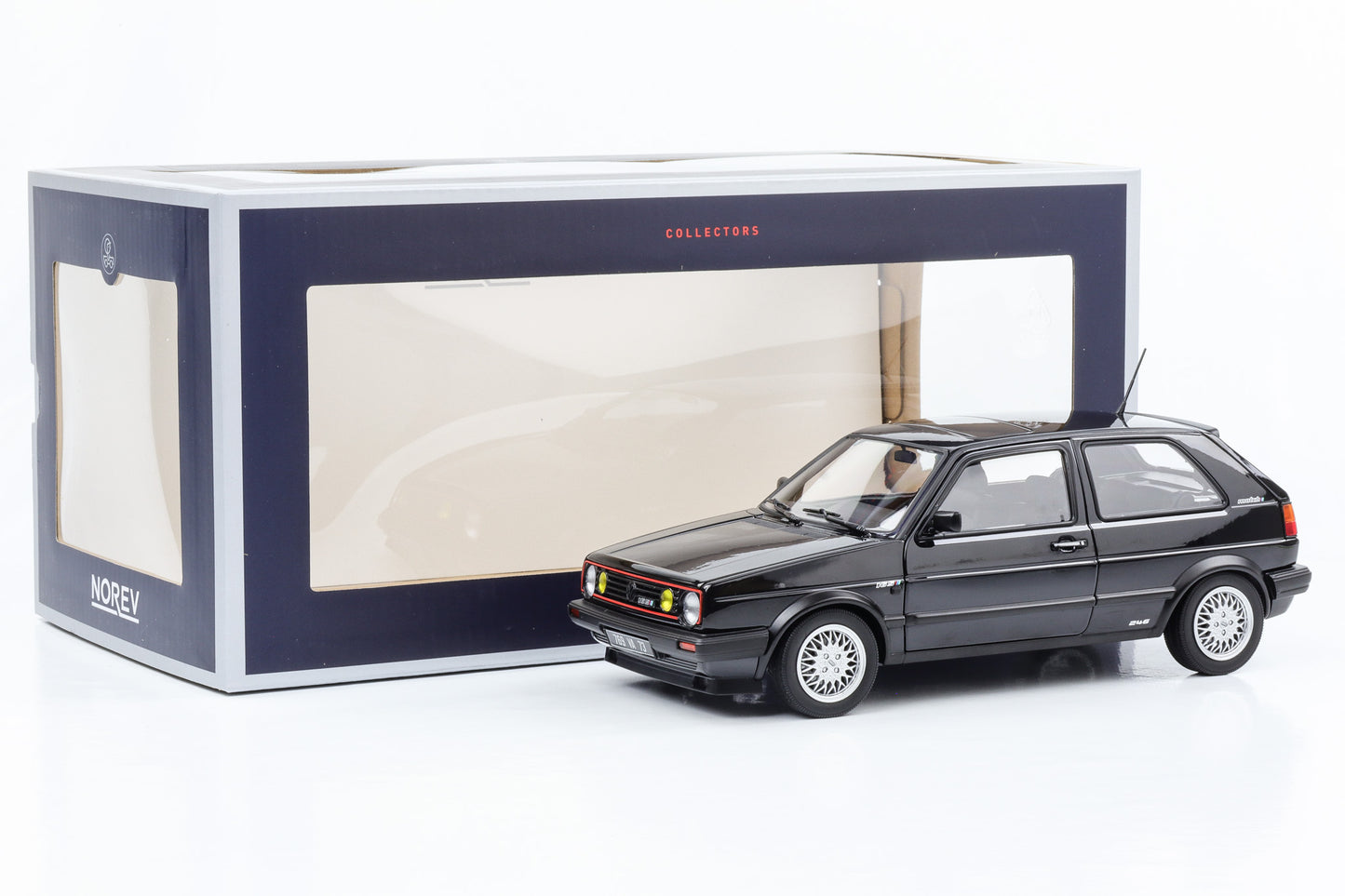 1:18 VW Volkswagen Golf II GTI Match 1989 schwarz metallic Norev 188559