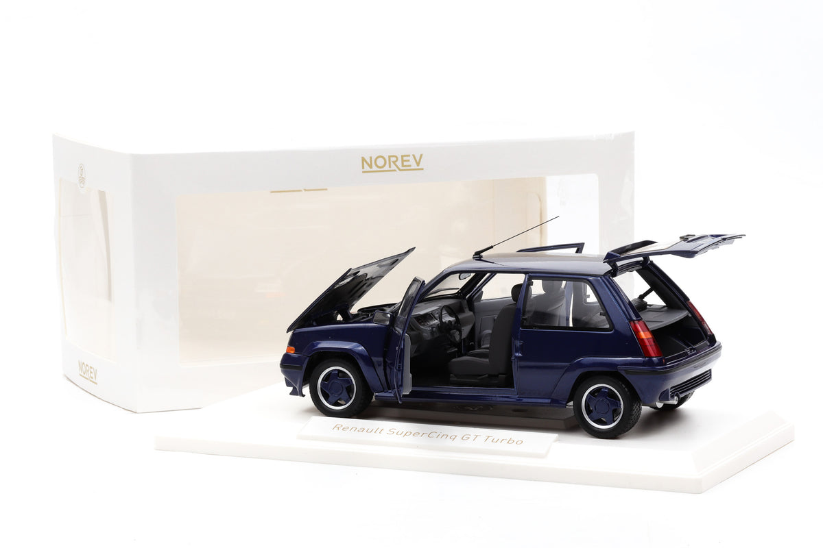 1:18 Norev Norev Renault Supercinq GT Turbo 1989 Alain Oreille dark blue