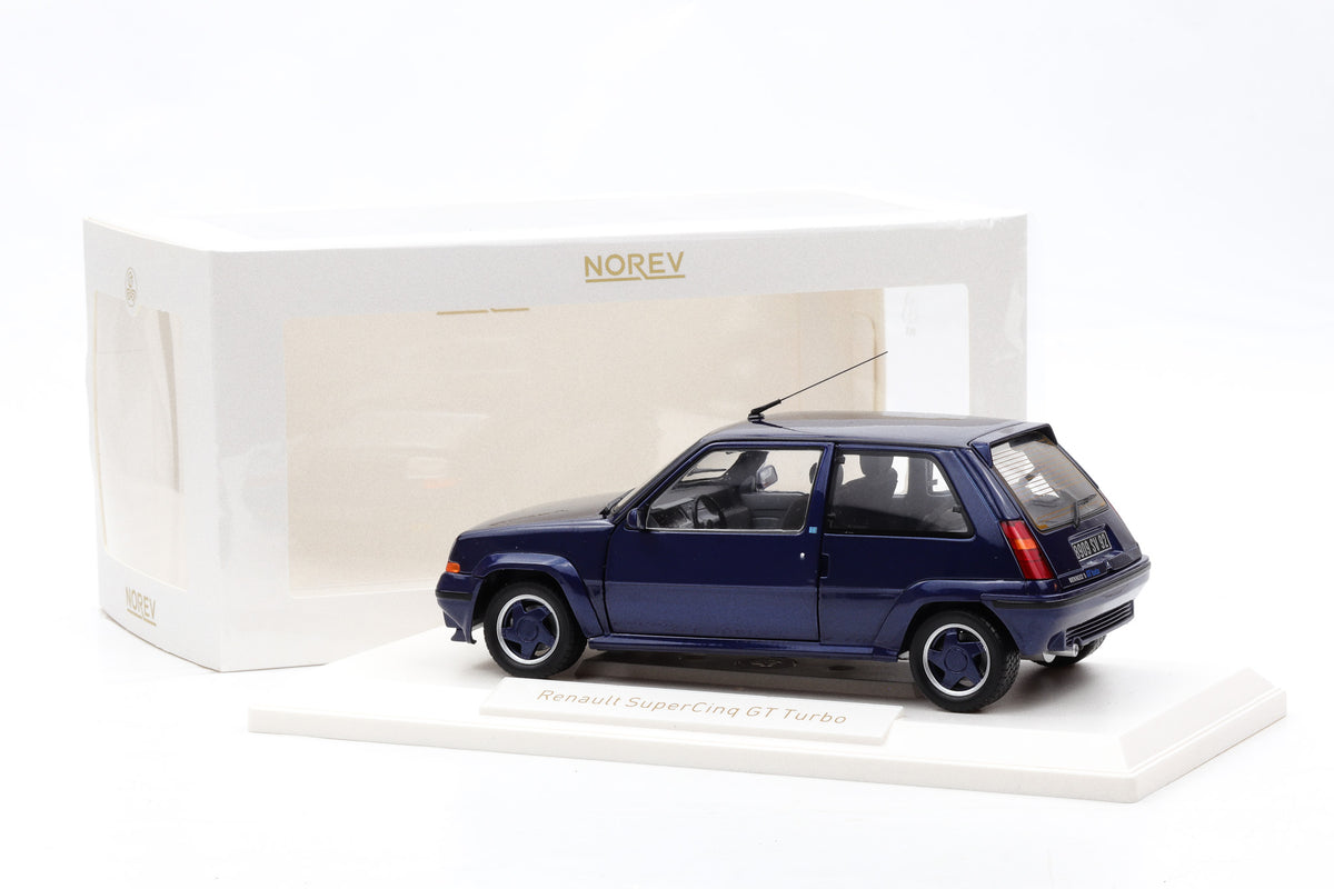 1:18 Norev Norev Renault Supercinq GT Turbo 1989 Alain Oreille dark blue