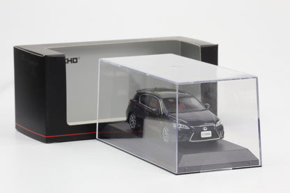 1:43 Kyosho Lexus CT200h F Sport Black/Deep Blue Mica 03656BL2