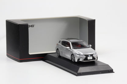 1:43 Kyosho Lexus CT200h F Sport black/Platinum Silver ME 03656PS2