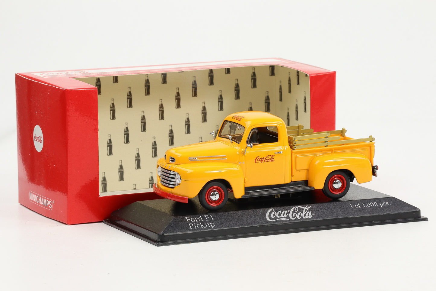 1:43 Minichamps Ford F1 1949 Coca Cola Pickup orange 1949