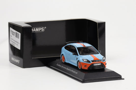 1:43 Minichamps Ford Focus RS Le Mans Classic Edition Gulf Tribute GT40