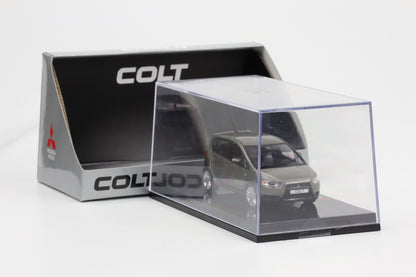 1:43 Sun Star Mitsubishi Colt 2013 grau metallic Mitsubishi Motors Dealer