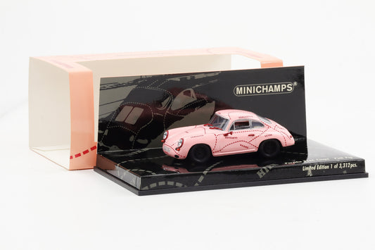 1:43 Minichamps Porsche 356C Coupe Pink Pig