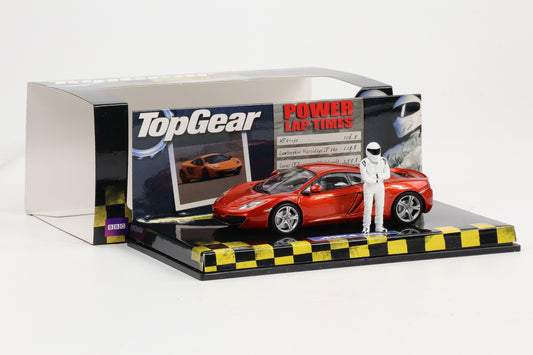 1:43 Minichamps  McLaren MP4-12C mit  Figur Top Gear Power Laps