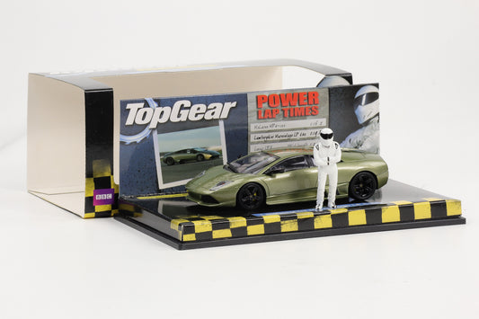1:43 Minichamps Lamborghini Murcielago LP 640 + Figur Top Gear Power Laps