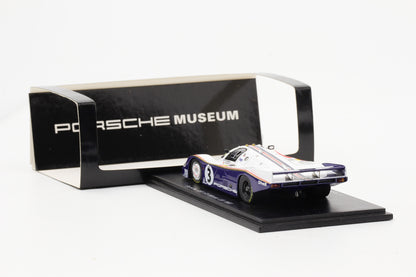 1:43 Spark Porsche 956 #3 Winner Le Mans 1983 mit Decals MAP Museum
