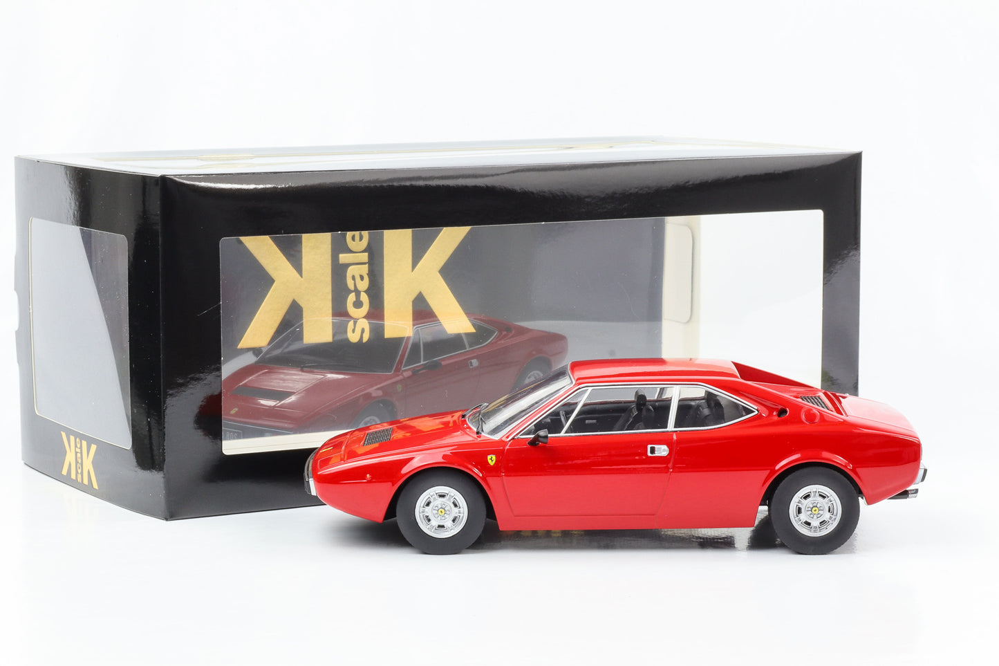 1:18 Ferrari 208 Dino GT4 1975 rot K-Scale diecast KKDC181201