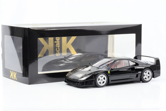 1:18 Ferrari F40 1987 black KK-Scale diecast KKDC180812